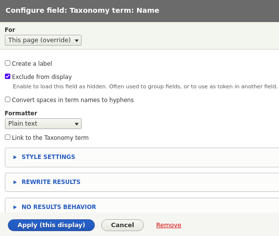 Create a glossary, an alphabetical list of terms in Drupal
