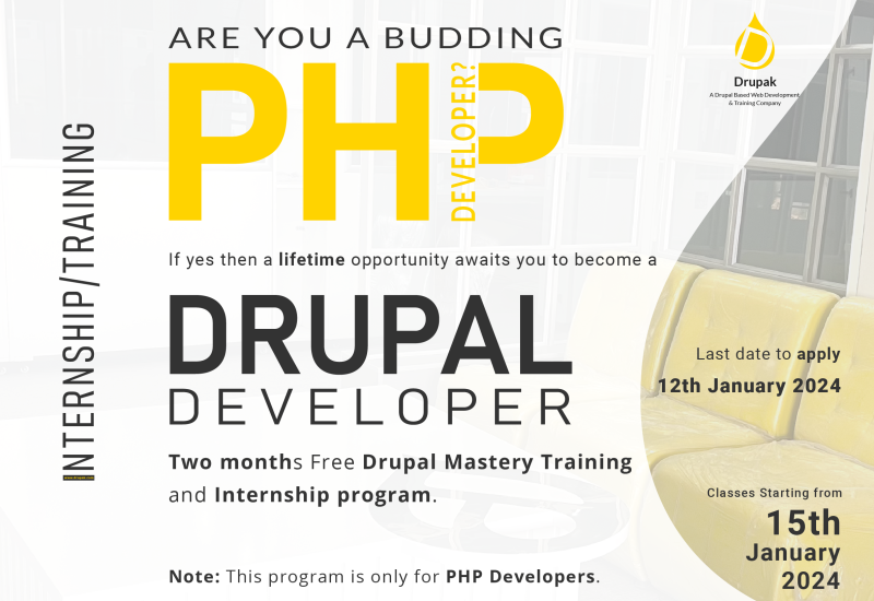 Drupal Training for PHP Developers
