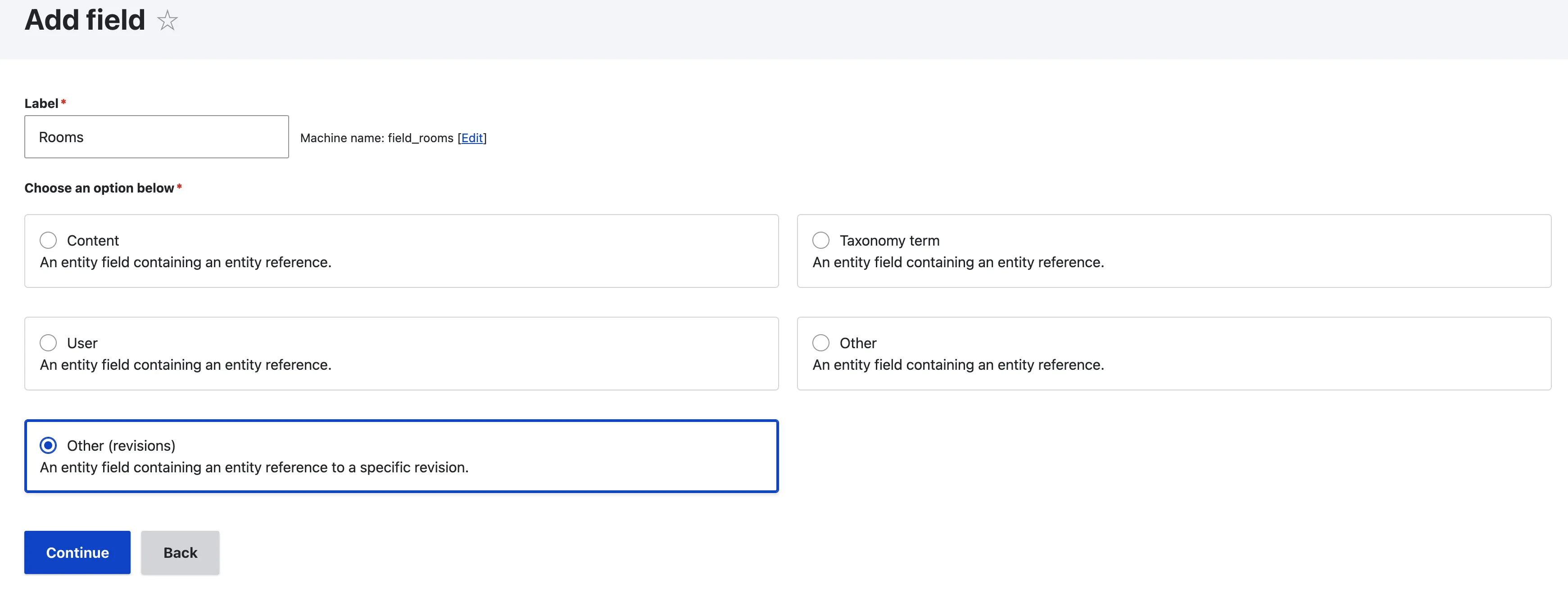 Entity reference revisions drupal