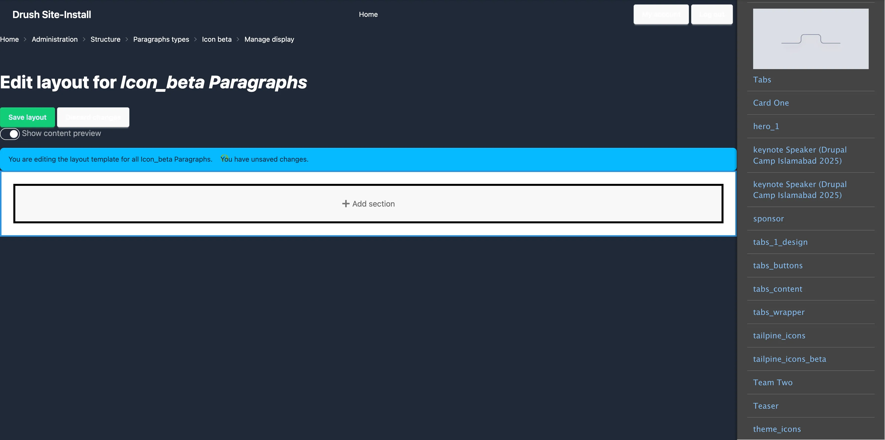 edit layout for icons_beta paragraphs
