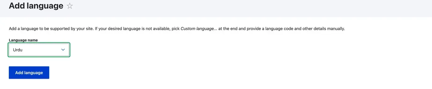 add a language